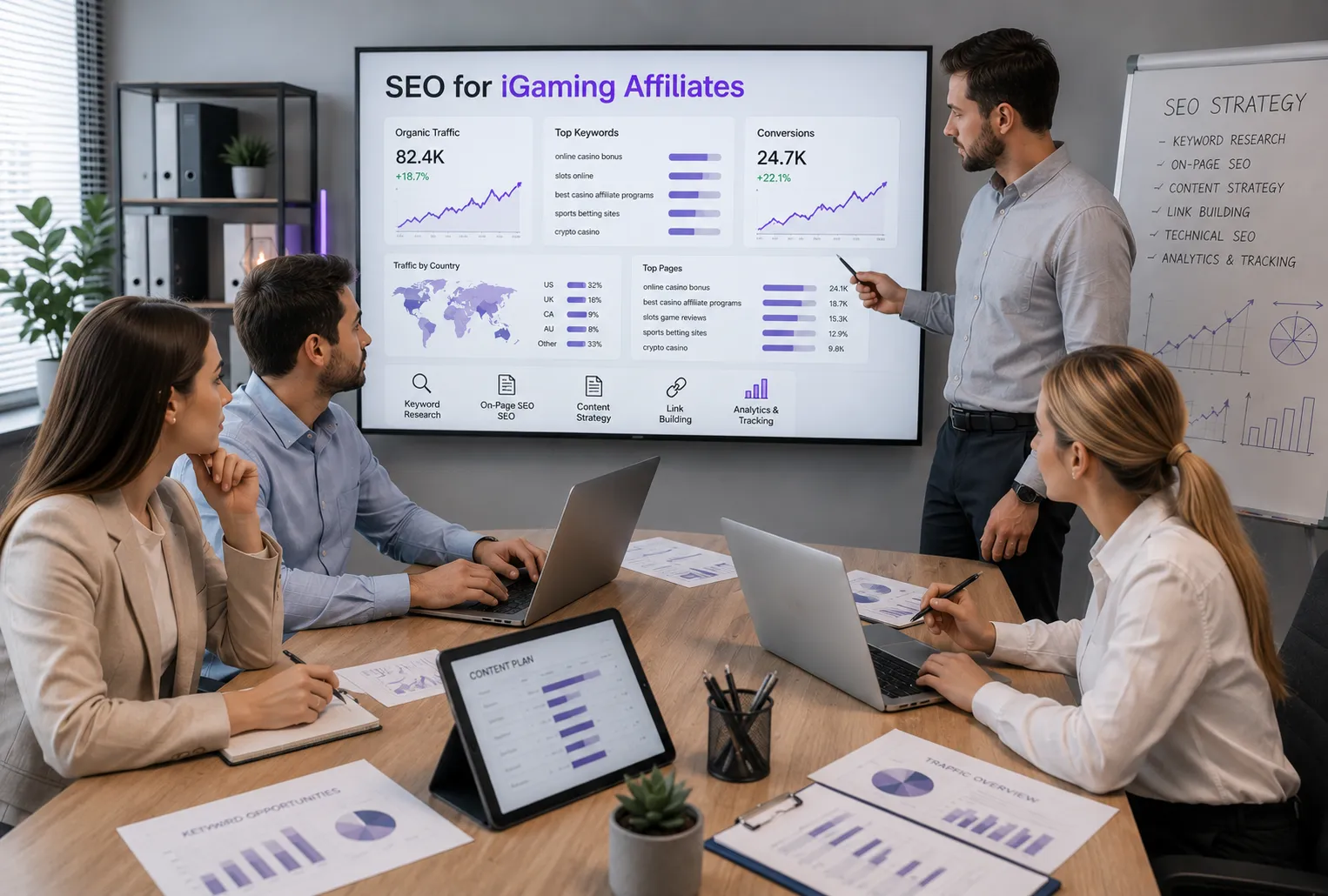 Advantages SEO iGaming Affiliates