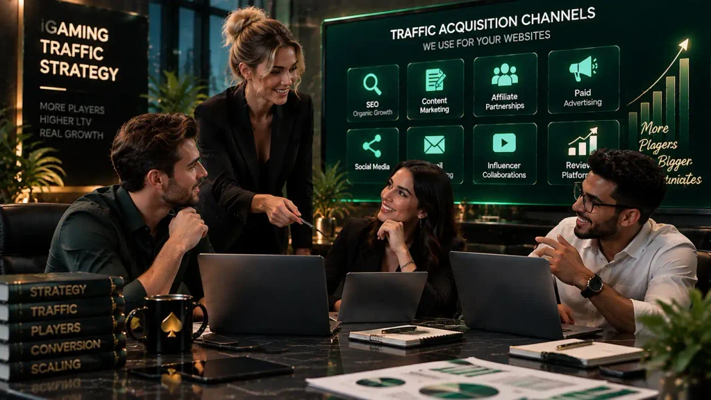 Traffic Acquisition Channels We Use for Your Websites